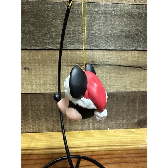 Vtg. Mickey Unlimited Santa Minnie Mouse Ornament Disney Enesco - Picture 2 of 3